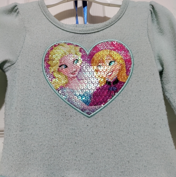 Frozen Heart Toddler Dress size 2T - Picture 2 of 6